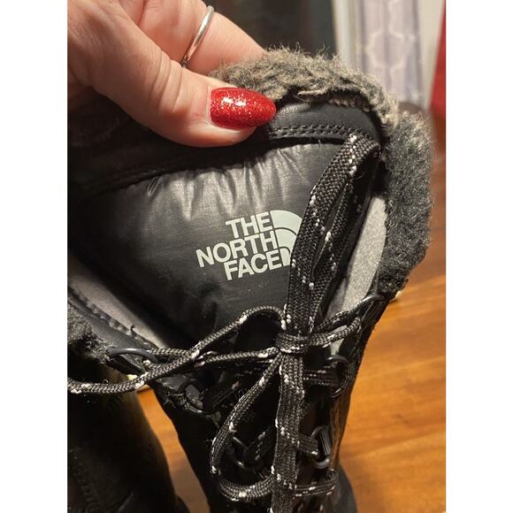 The North Face Womens Boots “Shellista” lace Up 13” Winter Fur Waterproof size 9 - Picture 9 of 16